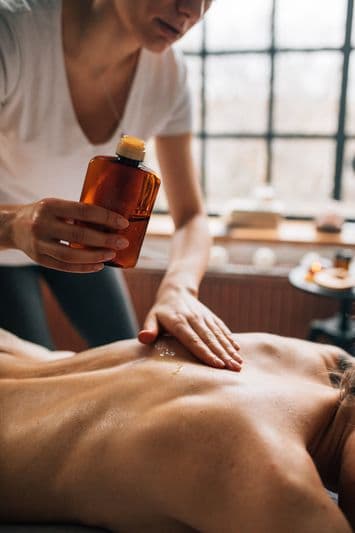 Aromatherapy spa room